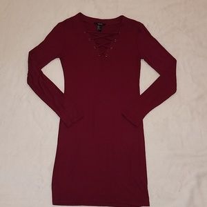 Burgandy Dress